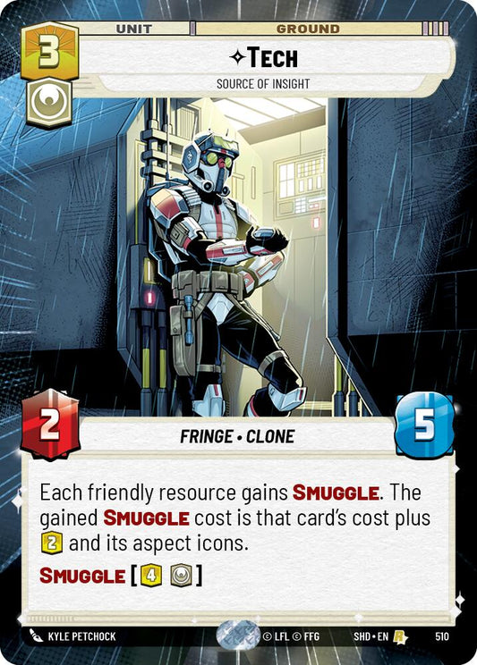 Star Wars: Unlimited: Tech - Source of Insight (Hyperspace) card image