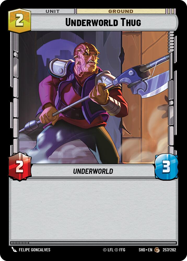 Star Wars: Unlimited: Underworld Thug card image