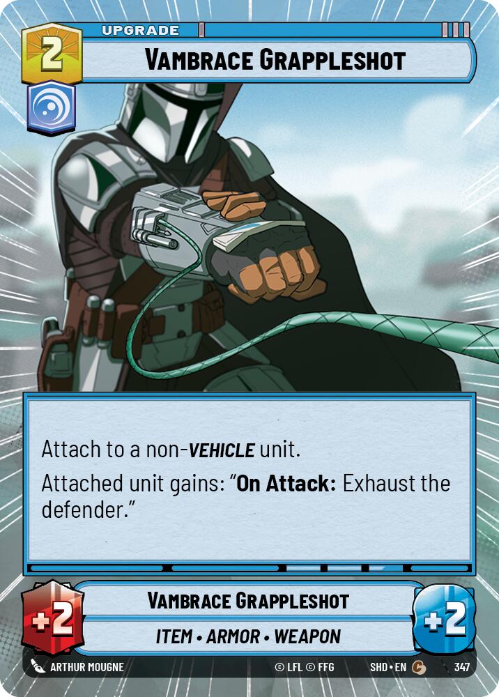 Star Wars: Unlimited: Vambrace Grappleshot (Hyperspace) card image