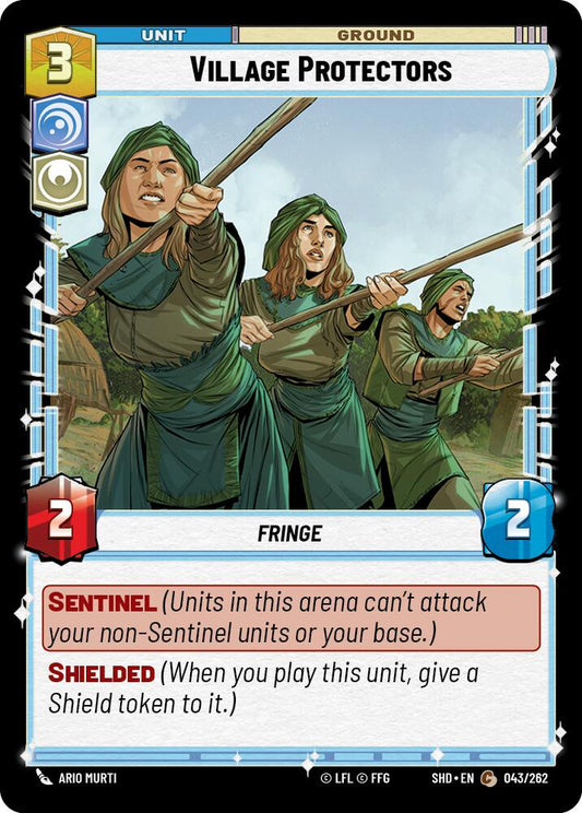 Star Wars: Unlimited: Village Protectors card image