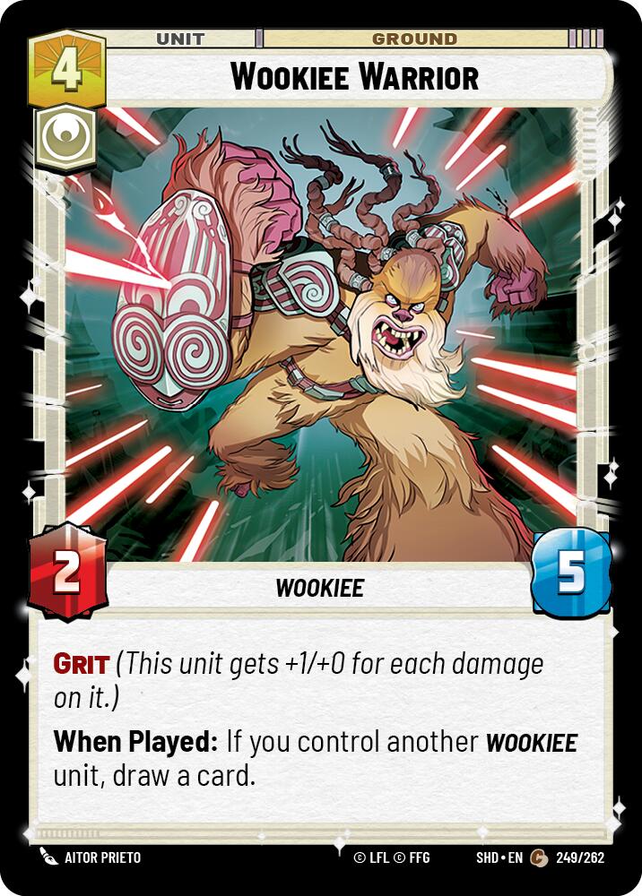 Star Wars: Unlimited: Wookiee Warrior card image