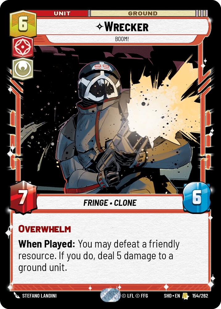 Star Wars: Unlimited: Wrecker - Boom! card image