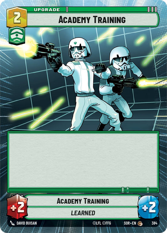 Star Wars: Unlimited: Academy Training (Hyperspace) card image