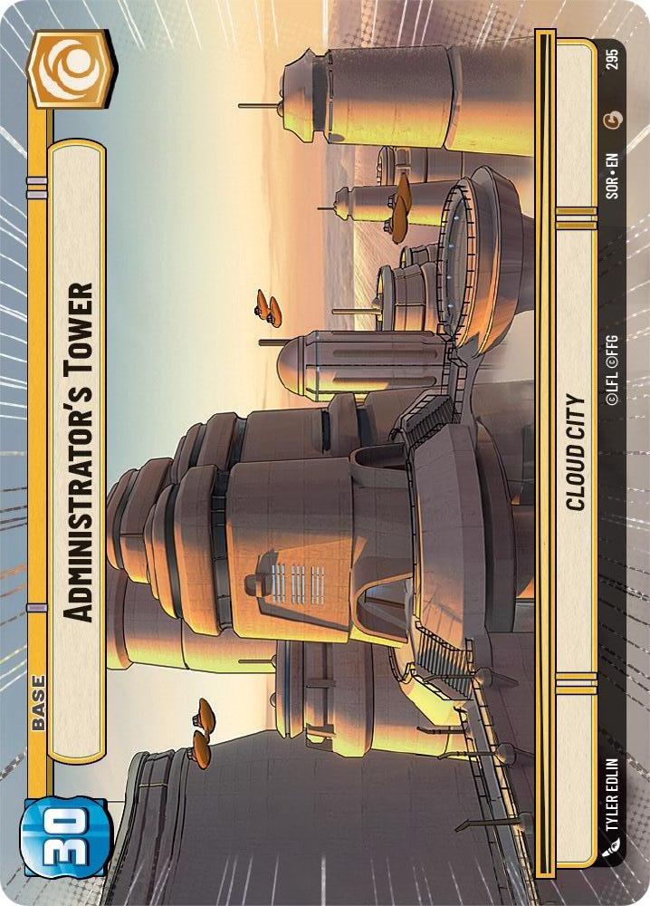 Star Wars: Unlimited: Administrator's Tower // Experience (Hyperspace) card image