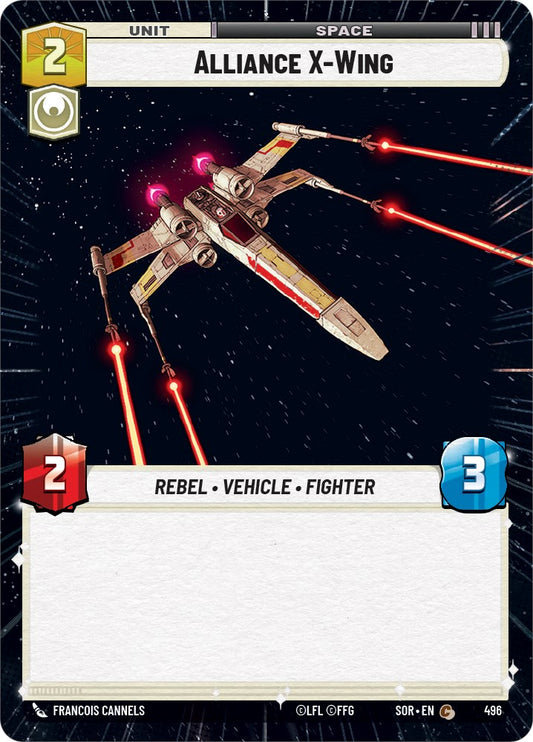 Star Wars: Unlimited: Alliance X-Wing (Hyperspace) card image