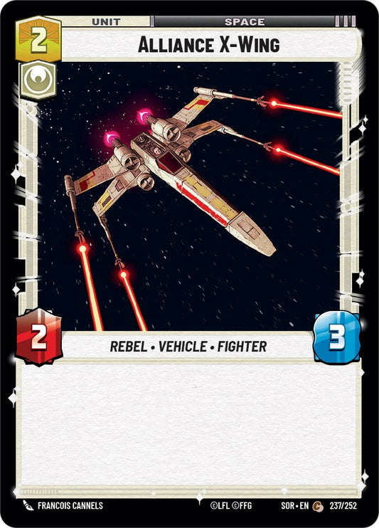 Star Wars: Unlimited: Alliance X-Wing card image