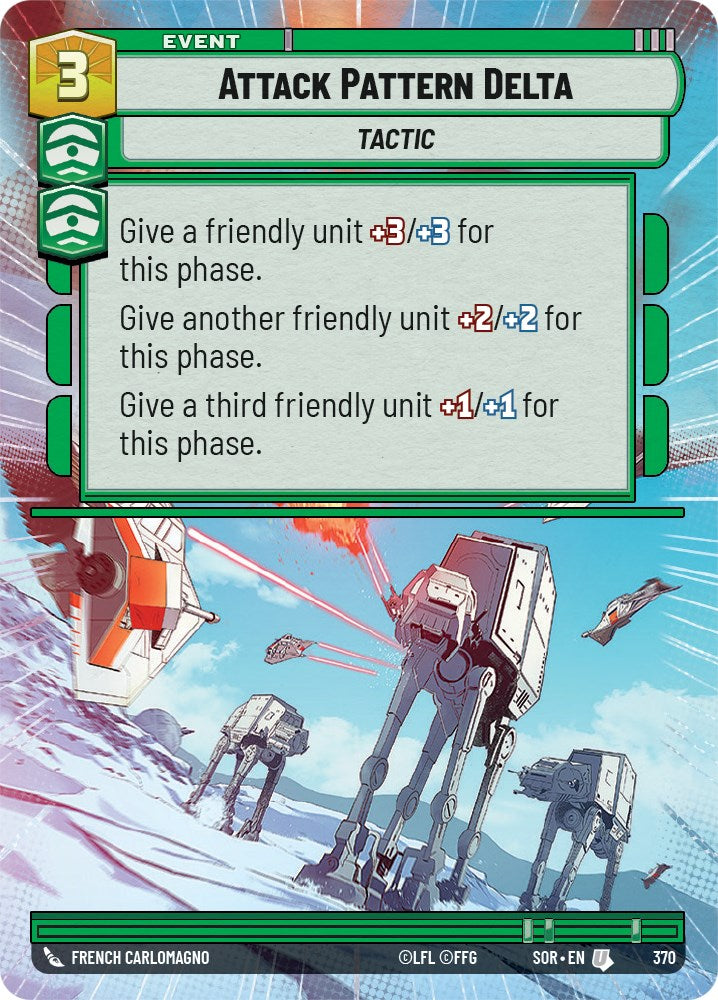 Star Wars: Unlimited: Attack Pattern Delta (Hyperspace) card image