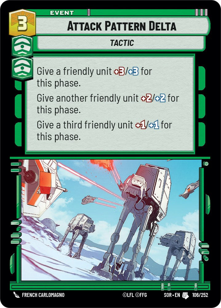 Star Wars: Unlimited: Attack Pattern Delta card image