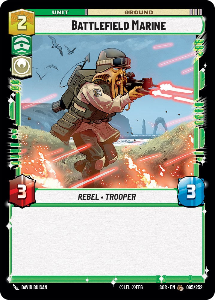 Star Wars: Unlimited: Battlefield Marine card image