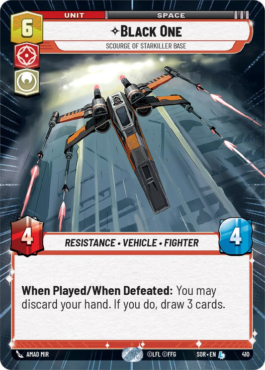 Star Wars: Unlimited: Black One - Scourge of Starkiller Base (Hyperspace) card image