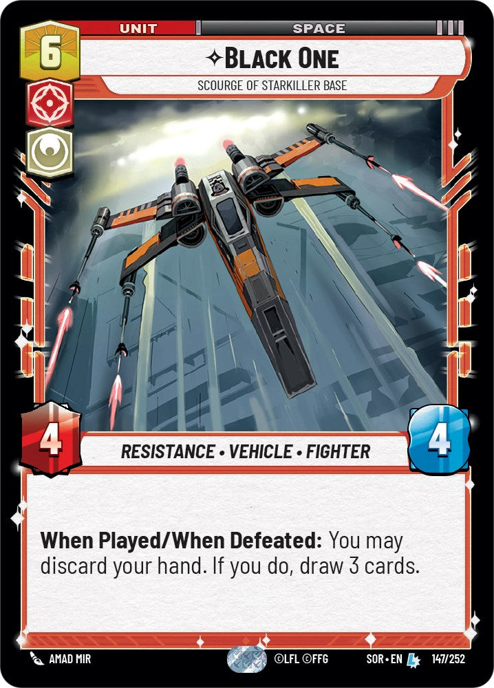 Star Wars: Unlimited: Black One - Scourge of Starkiller Base card image