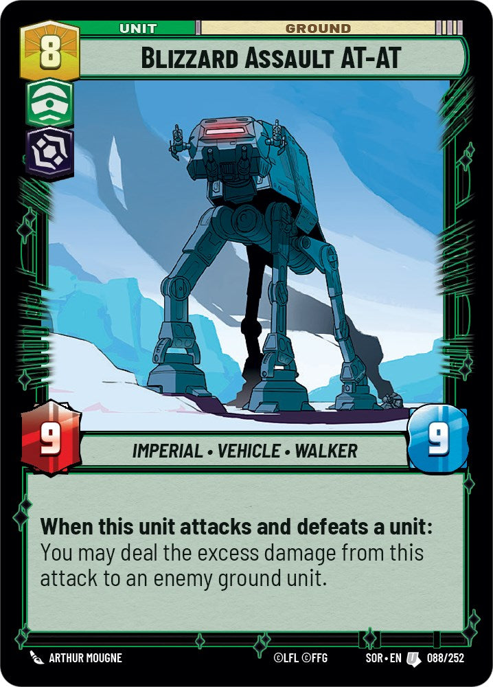 Star Wars: Unlimited: Blizzard Assault AT-AT card image