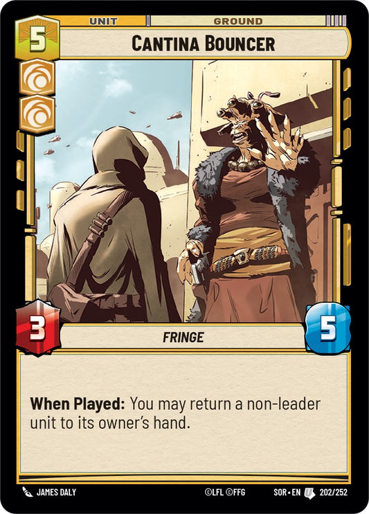 Star Wars: Unlimited: Cantina Bouncer card image