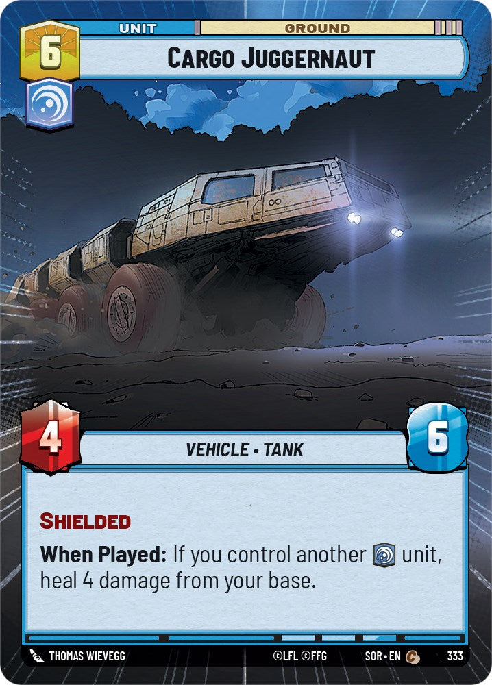 Star Wars: Unlimited: Cargo Juggernaut (Hyperspace) card image