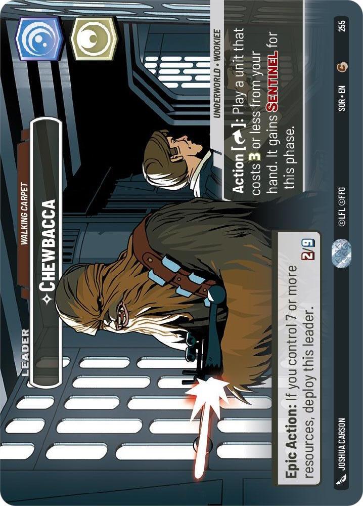 Star Wars: Unlimited: Chewbacca - Walking Carpet (Showcase) card image