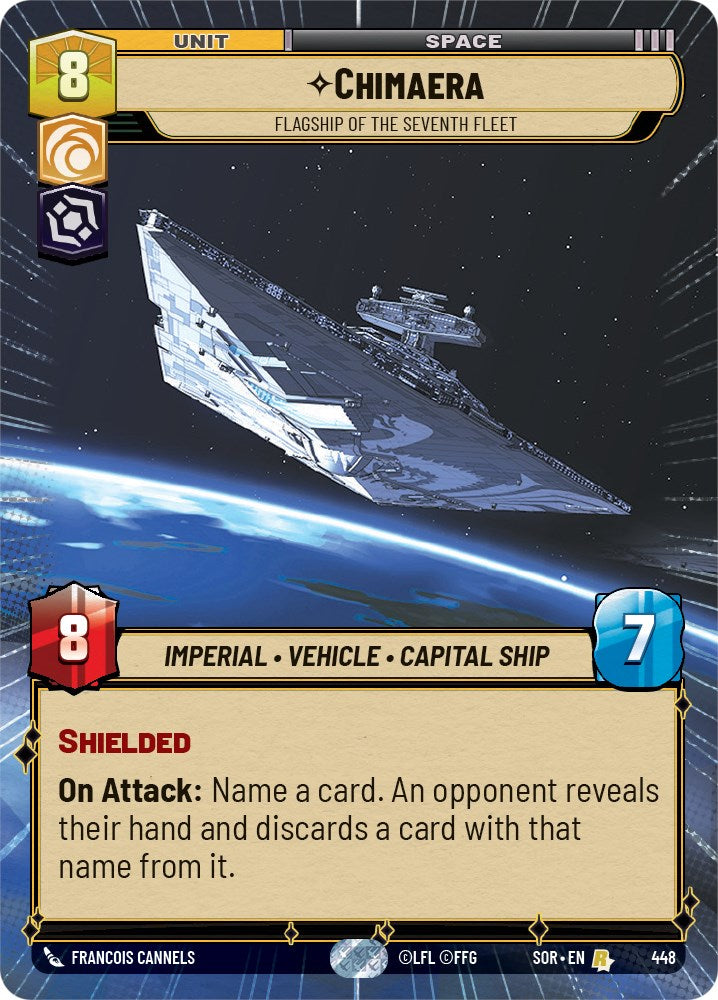 Star Wars: Unlimited: Chimaera - Flagship of the Seventh Fleet (Hyperspace) card image