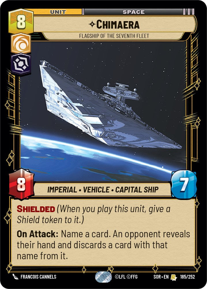 Star Wars: Unlimited: Chimaera - Flagship of the Seventh Fleet card image