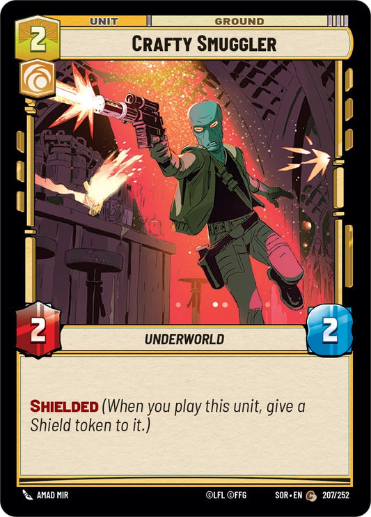 Star Wars: Unlimited: Crafty Smuggler card image