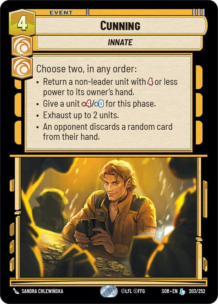 Star Wars: Unlimited: Cunning card image