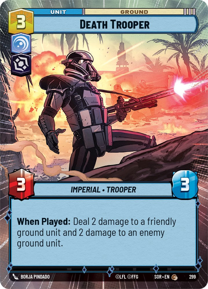 Star Wars: Unlimited: Death Trooper (Hyperspace) card image