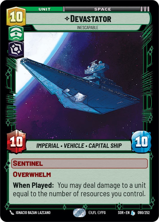 Star Wars: Unlimited: Devastator - Inescapable card image