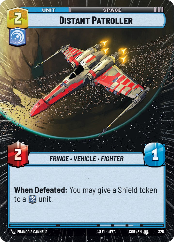 Star Wars: Unlimited: Distant Patroller (Hyperspace) card image