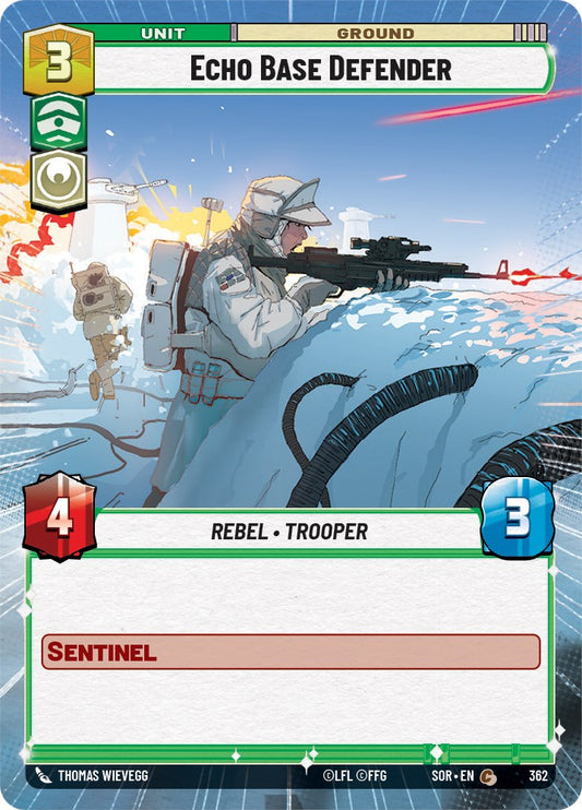 Star Wars: Unlimited: Echo Base Defender (Hyperspace) card image