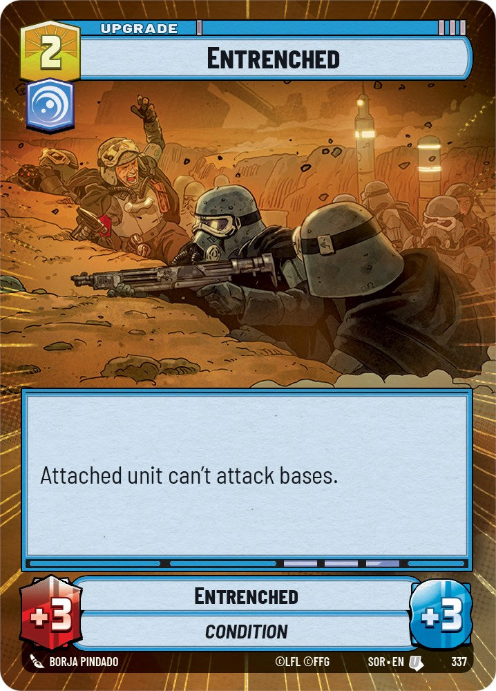 Star Wars: Unlimited: Entrenched (Hyperspace) card image