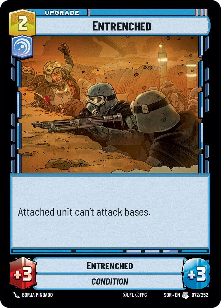 Star Wars: Unlimited: Entrenched card image