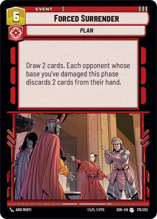 Star Wars: Unlimited: Forced Surrender card image