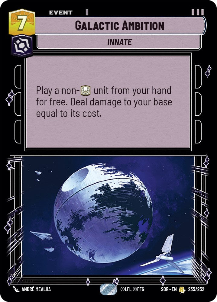 Star Wars: Unlimited: Galactic Ambition card image