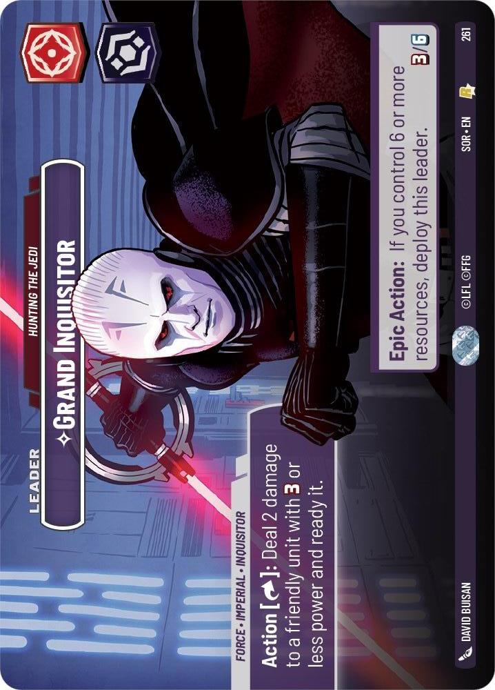 Star Wars: Unlimited: Grand Inquisitor - Hunting the Jedi (Showcase) card image