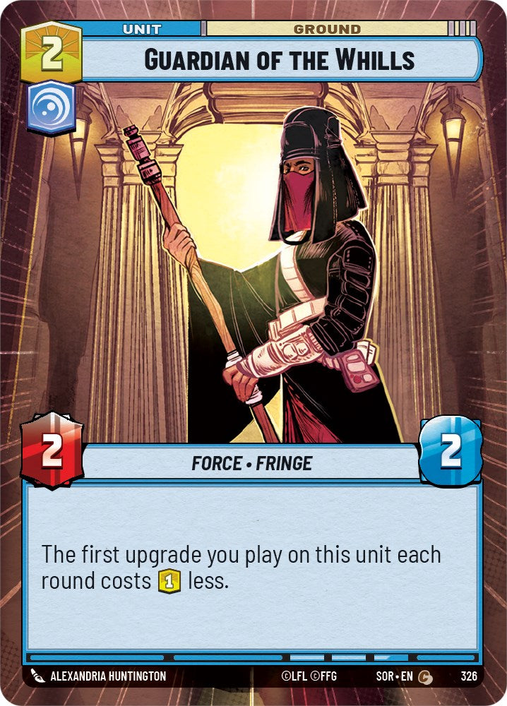 Star Wars: Unlimited: Guardian of the Whills (Hyperspace) card image