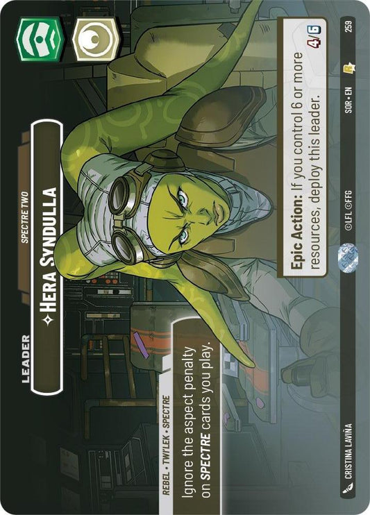 Star Wars: Unlimited: Hera Syndulla - Spectre Two (Showcase) card image