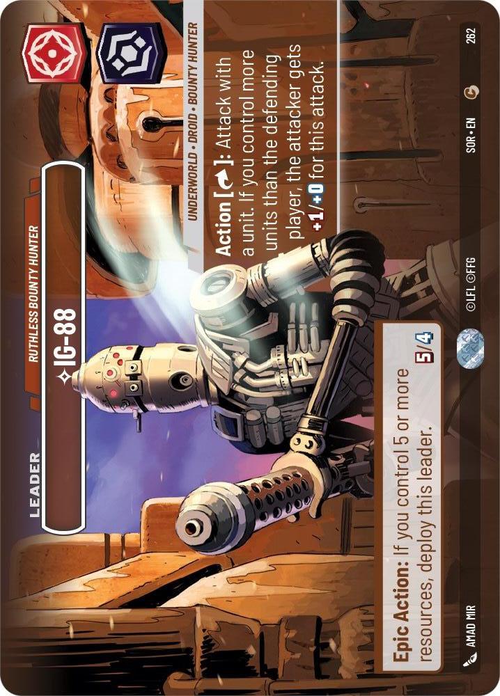 Star Wars: Unlimited: IG-88 - Ruthless Bounty Hunter (Showcase) card image