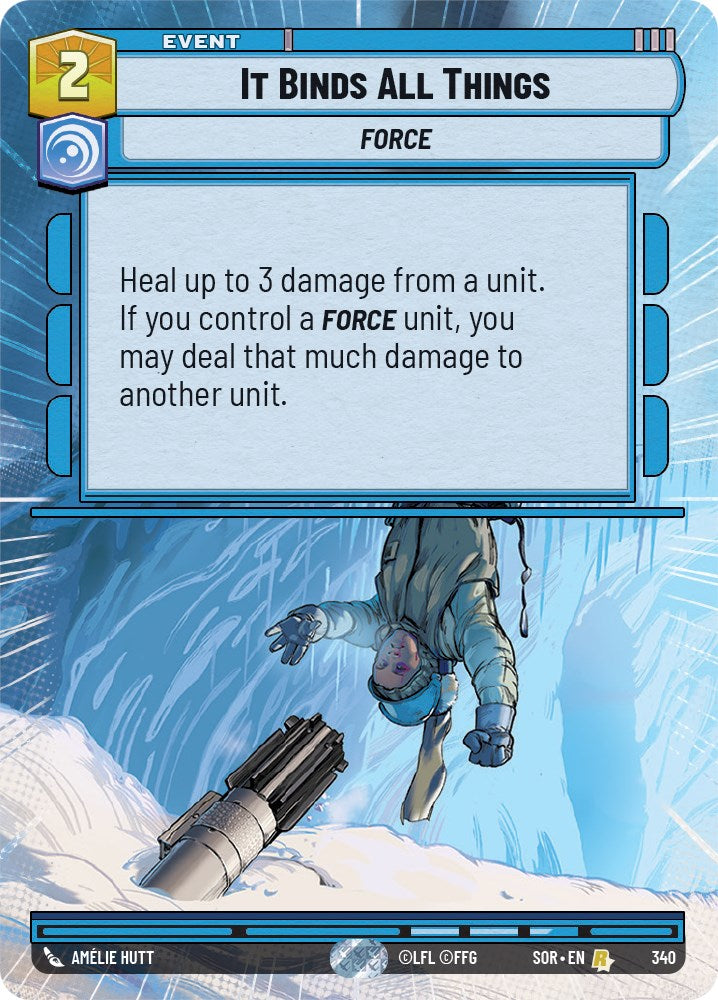 Star Wars: Unlimited: It Binds All Things (Hyperspace) card image