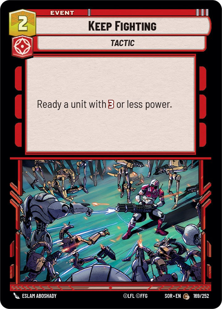 Star Wars: Unlimited: Keep Fighting card image