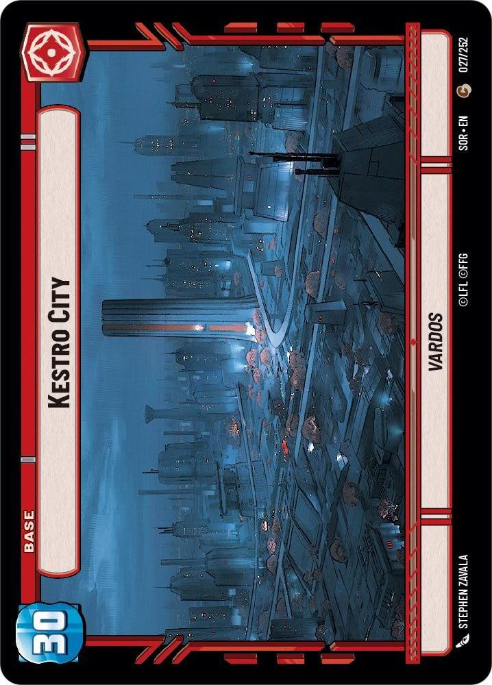 Star Wars: Unlimited: Kestro City // Experience card image