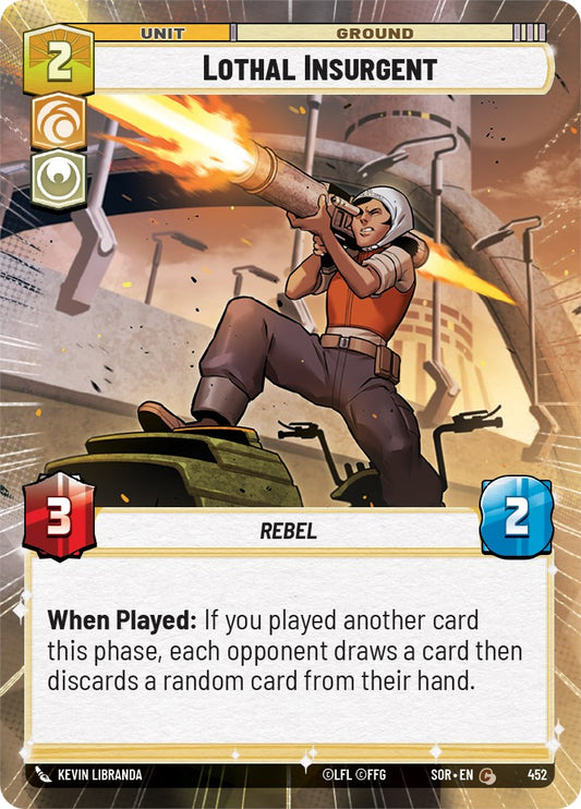 Star Wars: Unlimited: Lothal Insurgent (Hyperspace) card image