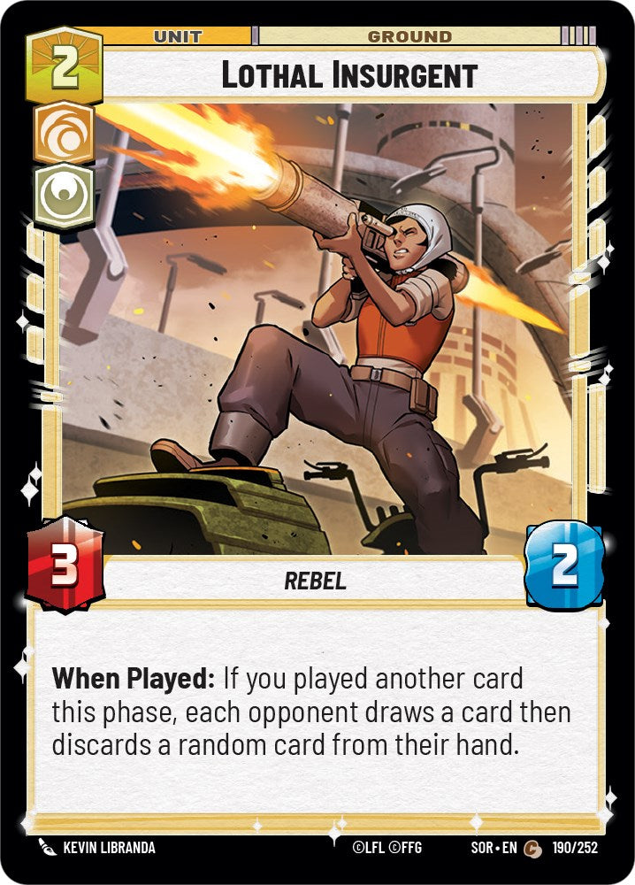 Star Wars: Unlimited: Lothal Insurgent card image