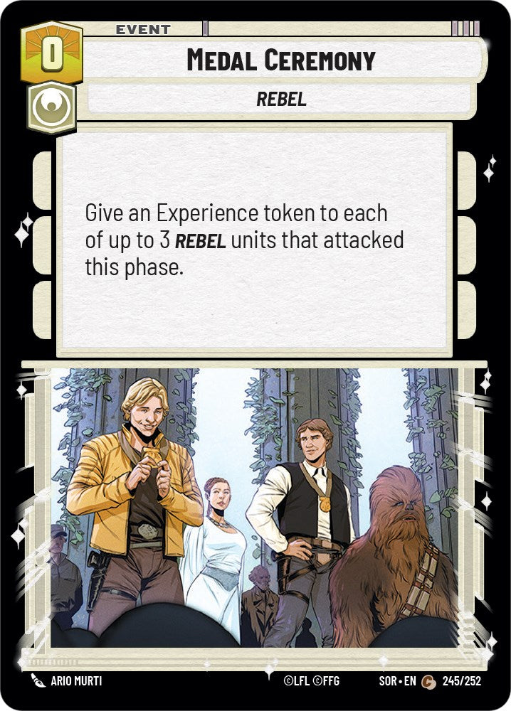 Star Wars: Unlimited: Medal Ceremony card image