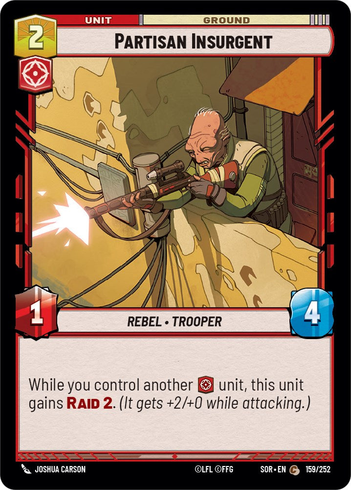 Star Wars: Unlimited: Partisan Insurgent card image