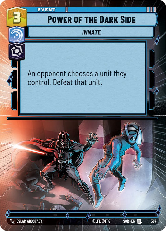 Star Wars: Unlimited: Power of the Dark Side (Hyperspace) card image