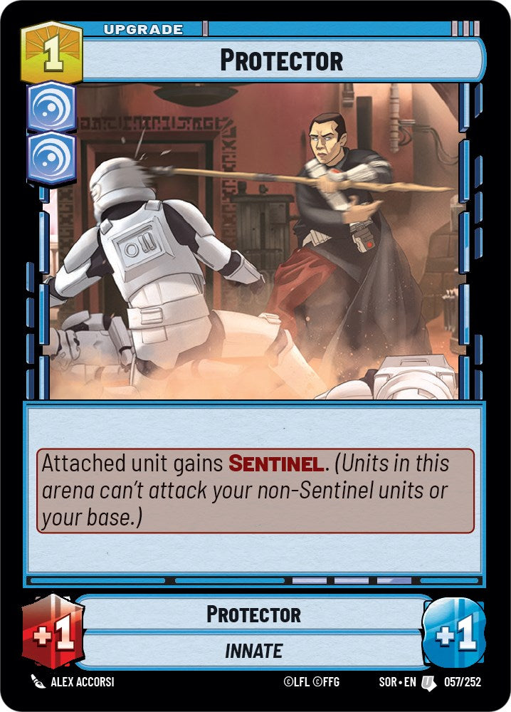 Star Wars: Unlimited: Protector card image