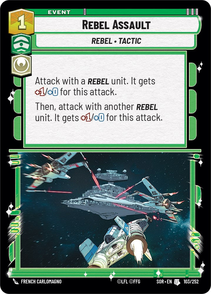 Star Wars: Unlimited: Rebel Assault card image