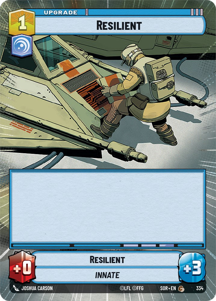 Star Wars: Unlimited: Resilient (Hyperspace) card image