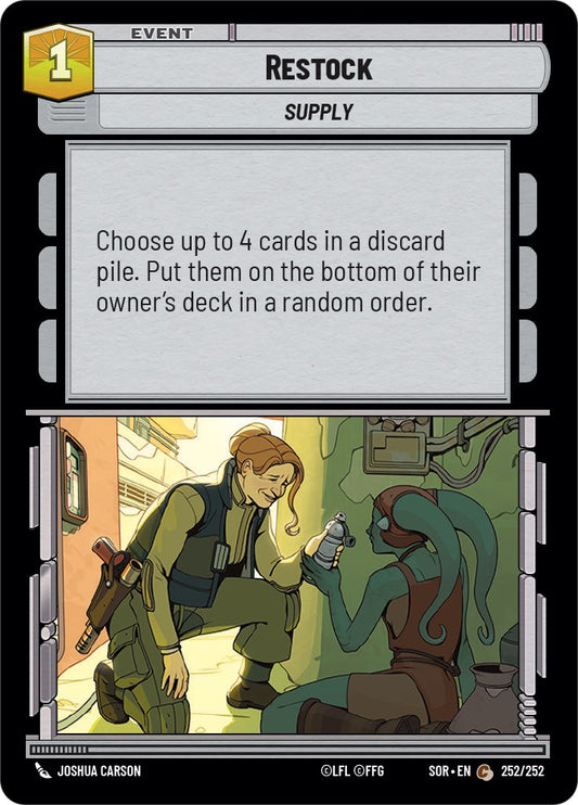 Star Wars: Unlimited: Restock card image