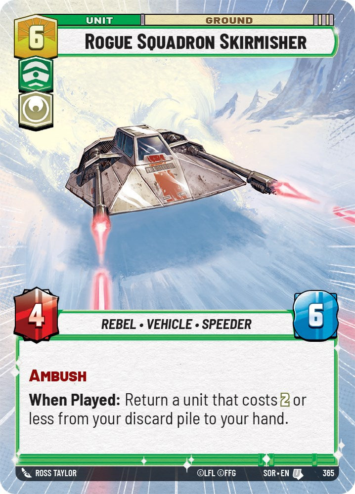 Star Wars: Unlimited: Rogue Squadron Skirmisher (Hyperspace) card image