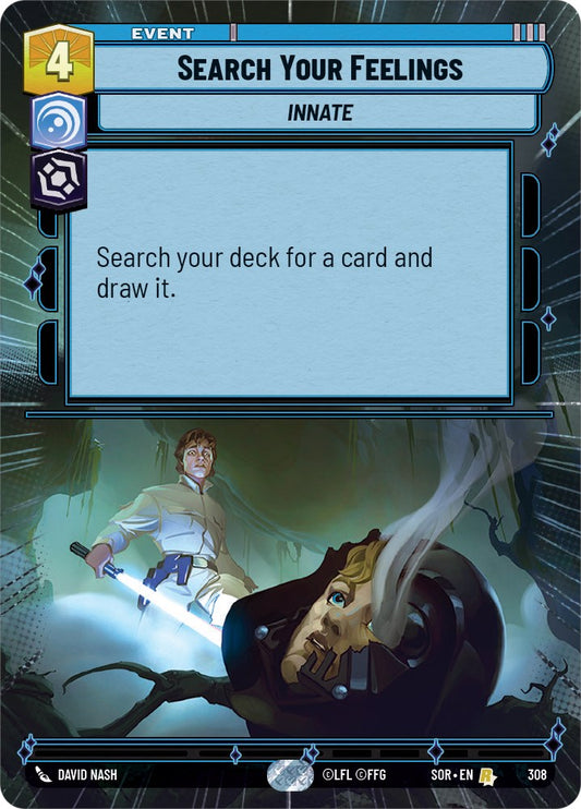 Star Wars: Unlimited: Search Your Feelings (Hyperspace) card image