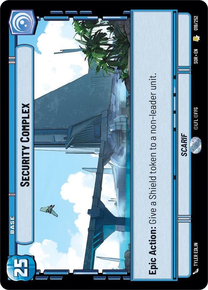 Star Wars: Unlimited: Security Complex card image